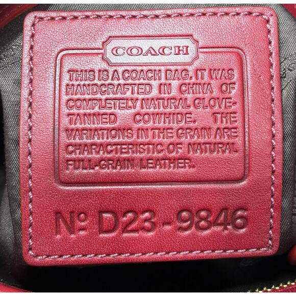 Vintage Coach 9846 Legacy West Small Market Tote Bag - Picture 11 of 12